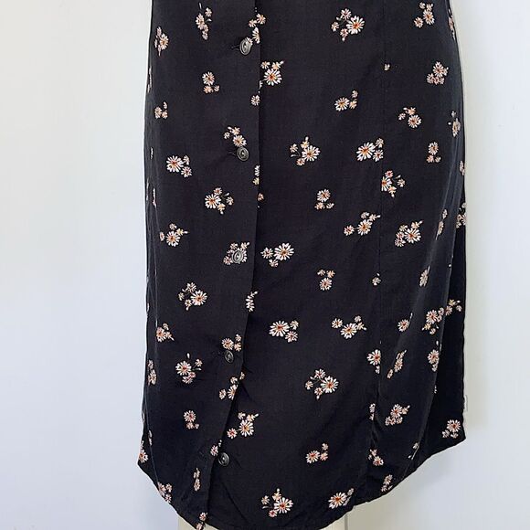 Vans Dress Floral Button Down Mini Excellent Sz Medium - Picture 4 of 7